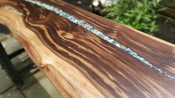 Coffee Table Bar Top Sold Out Live Edgewood Resin River Etsy