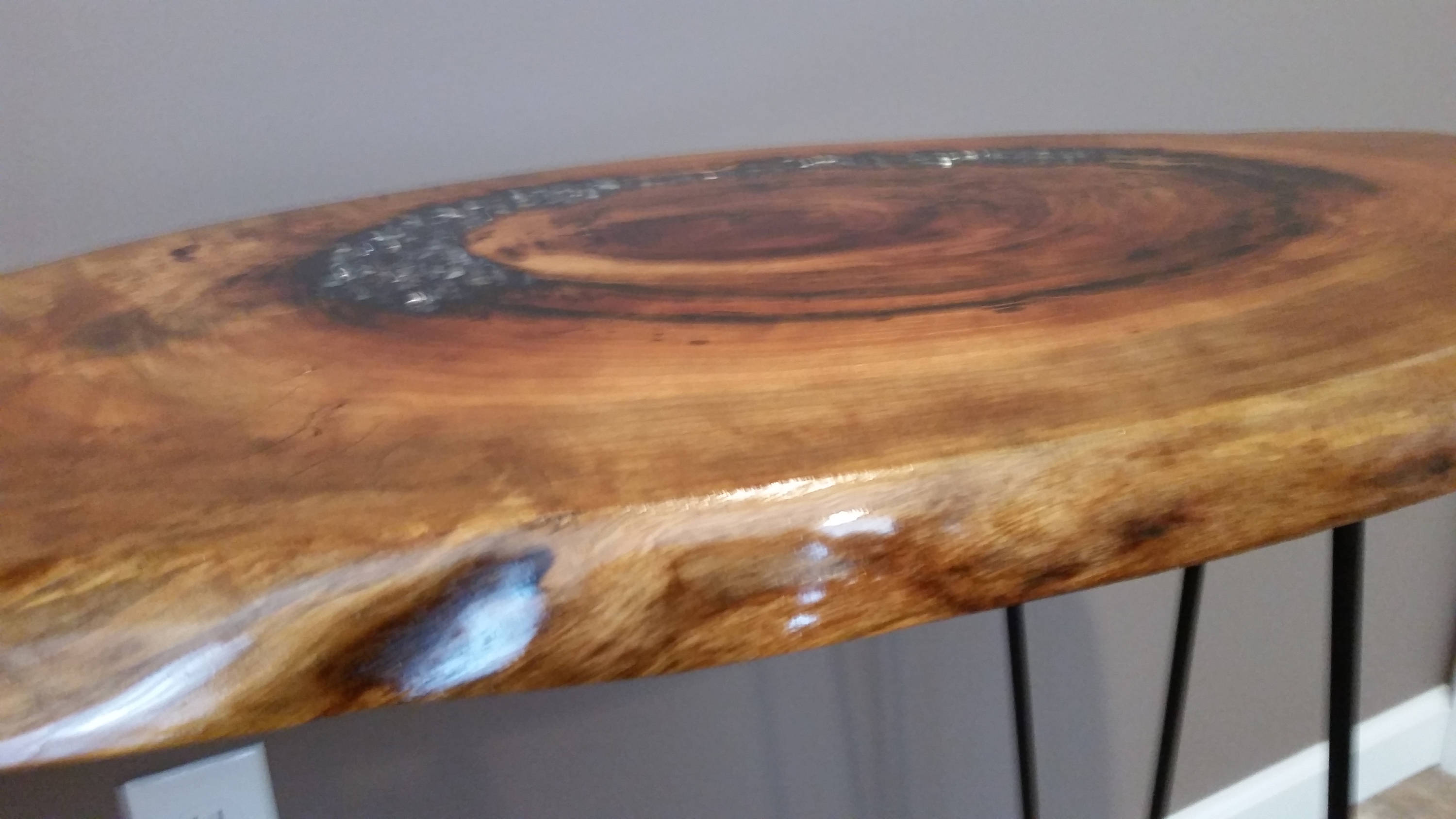 Live-Rand-Konsolentisch Live-Rand-Einstiegstisch | Etsy