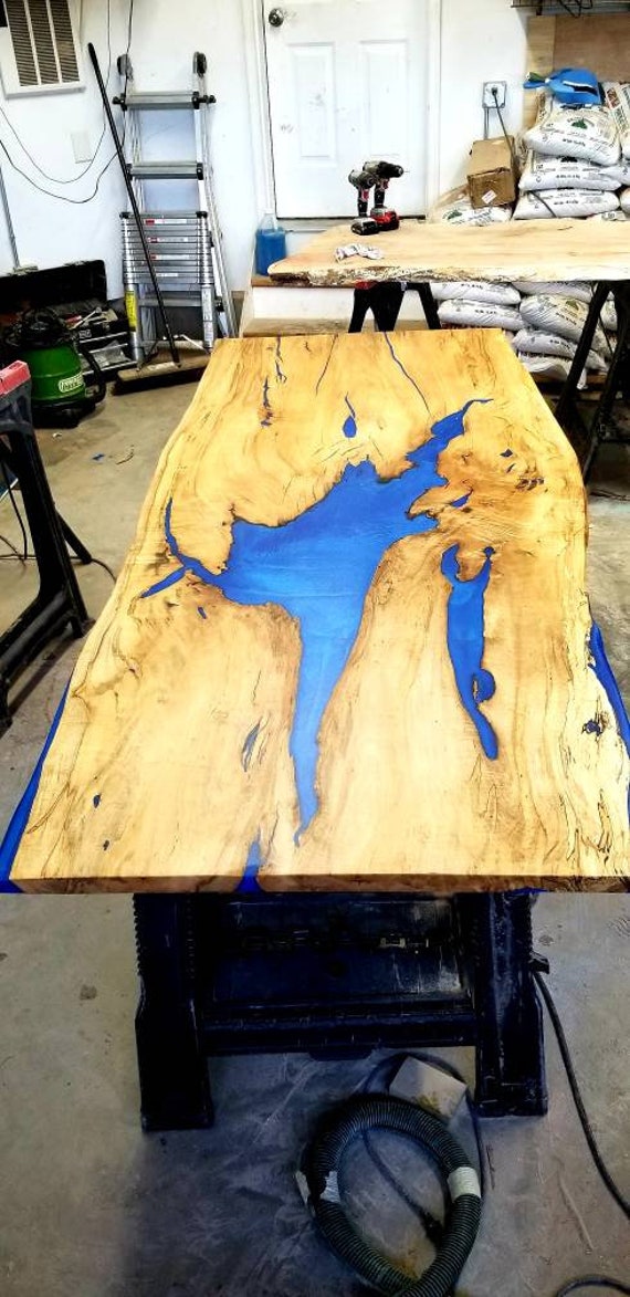 Coffee Table Barn Door Dining Table Custom Order Sample Resin Woodwork Live Edgewood Resin River Wood Resin Handcrafted Furniture