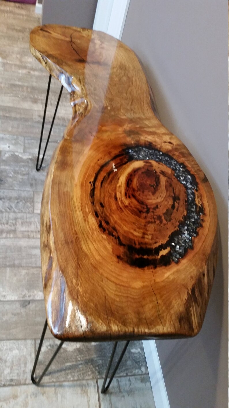 Live-Rand-Konsolentisch Live-Rand-Einstiegstisch | Etsy