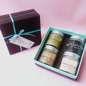 Artisanal Salt Collection - Exotic salt from around the world - Excellent gift for food lovers and budding chefs - Choose from 10 varieties
