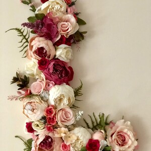 Personalisierte schöne Blumenbrief / Blume / Garten Brief / Rose