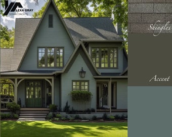 Preselected Exterior Paint Service, (2 Shades)