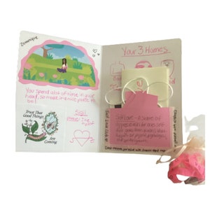 Correo personalizado de Happy Mail: ¡creado para ti! (Tarjeta personalizada + carta y pequeños extras)