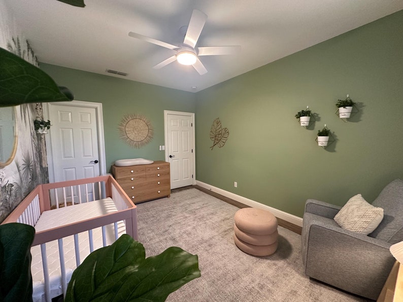 Custom Nursery Interior Design Service, (rendering + Mood Board), E ...
