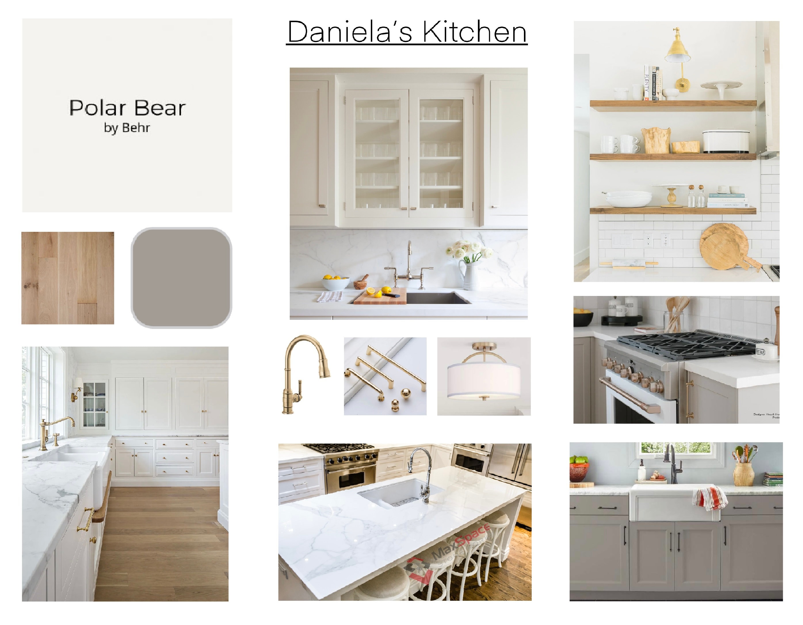 Kitchen Mood Board Etsy