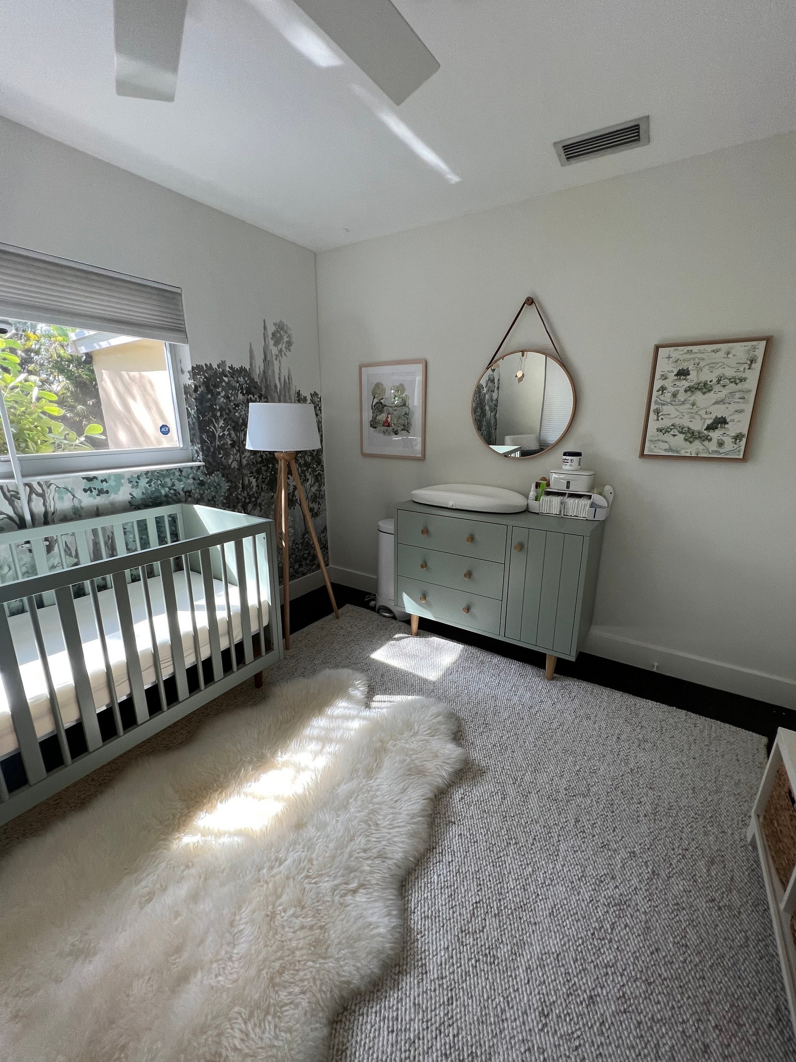 Nursery Interior Design Service- (rendering + Mood Board), E-design ...
