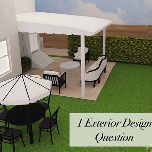 Exterior Design Curb Appeal Help, (1 Question, Virtual Design)