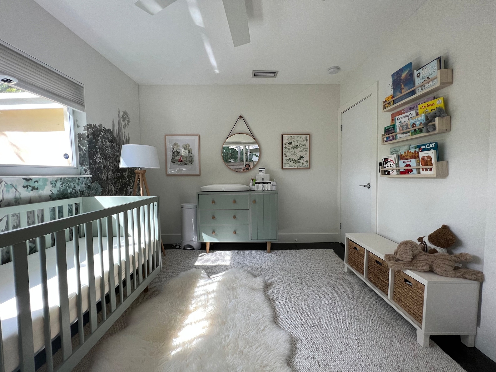 Custom Nursery Interior Design Service, (rendering + Mood Board), E ...