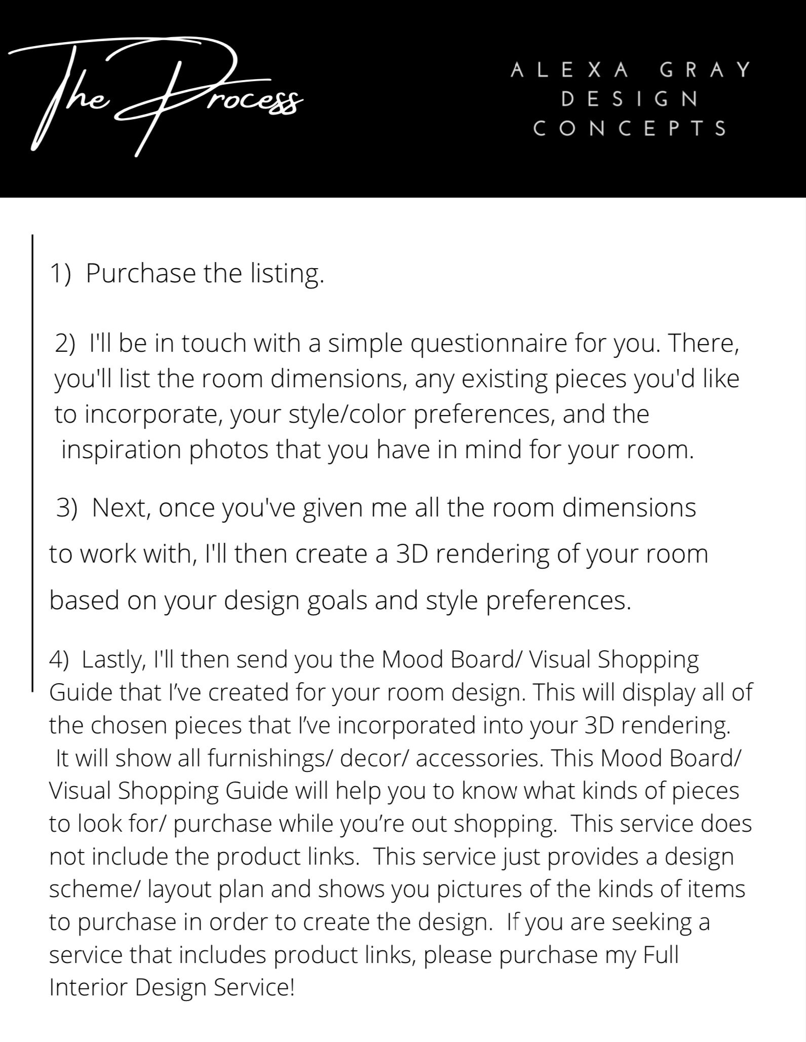 Interior Design Service- Custom Interior Design, Mood Board, Floor Plan ...