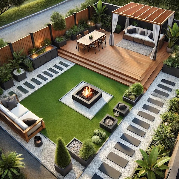 Servicio de diseño de exteriores y paisajismo ~ (6 recomendaciones para mejorar el atractivo exterior de su hogar)