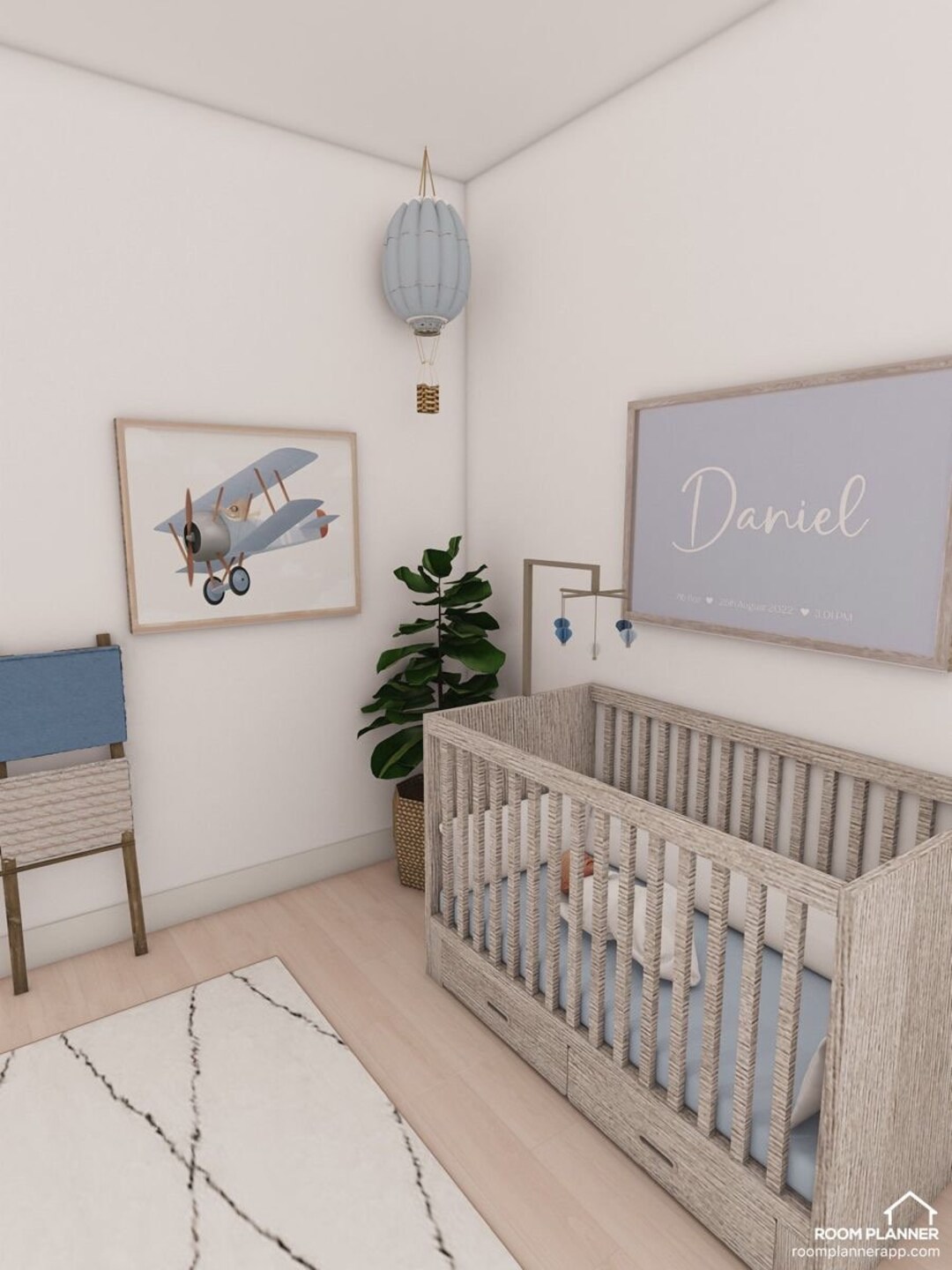 Nursery Interior Design Full Service- (rendering + Mood Board ...