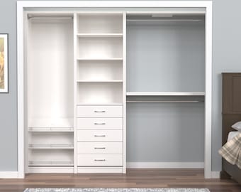 Virtual Closet Design: Custom Digital Rendering (Under 60 sq ft)