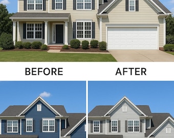 Exterior Paint Update- Virtual Shade Selection (2 mockups)