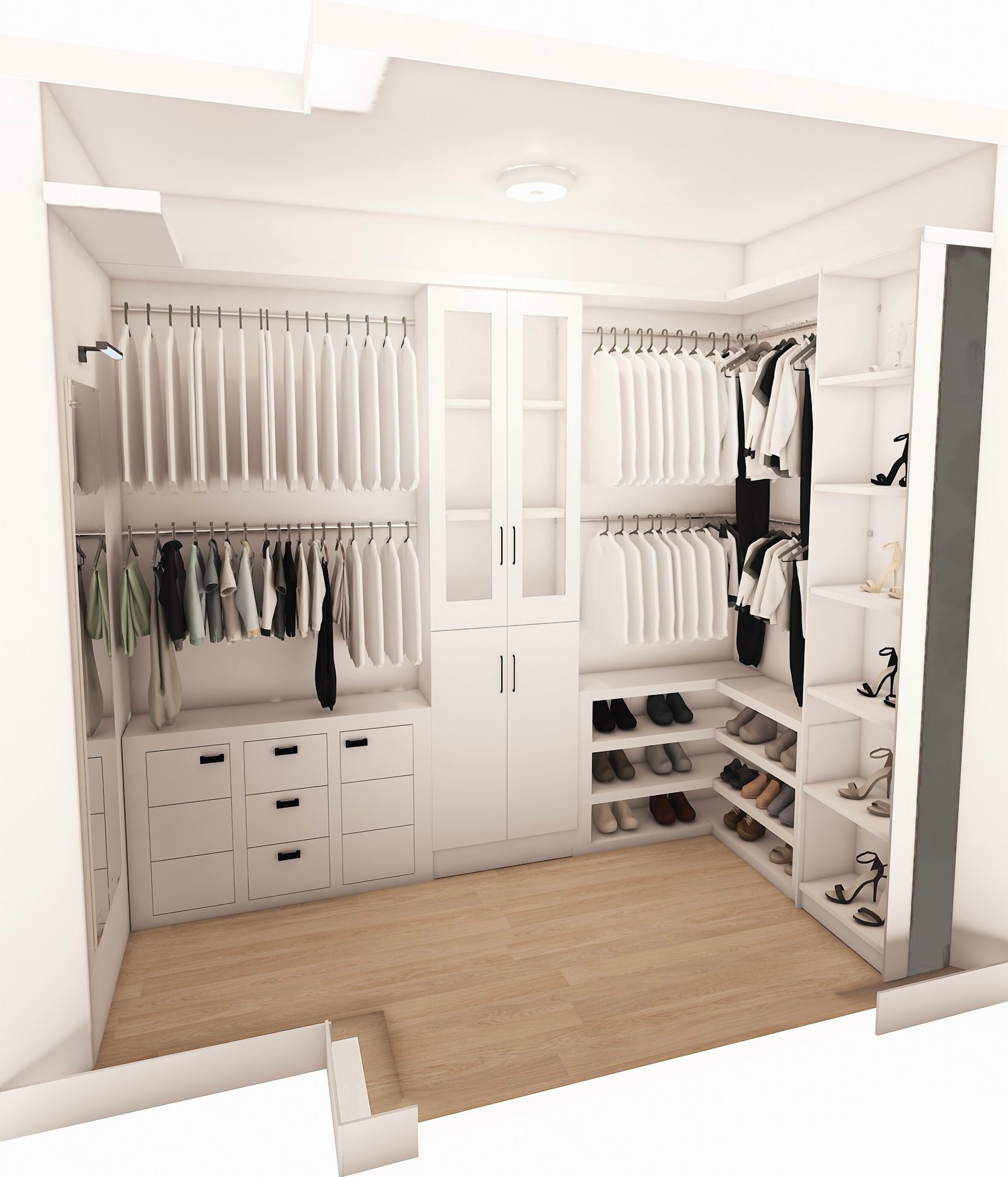 Virtual Closet Design: Custom Digital Rendering (under 60 Sq Ft) - Etsy