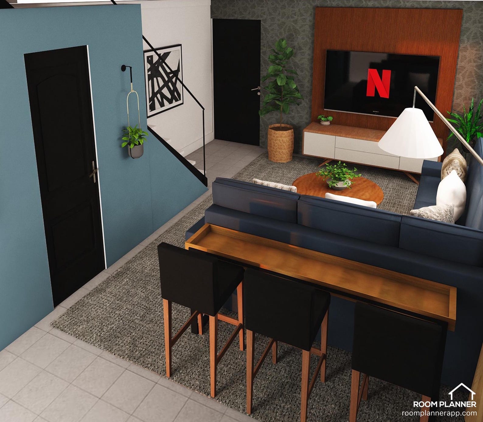 Basement Interior Design Service, (design + Mood Board) - Etsy