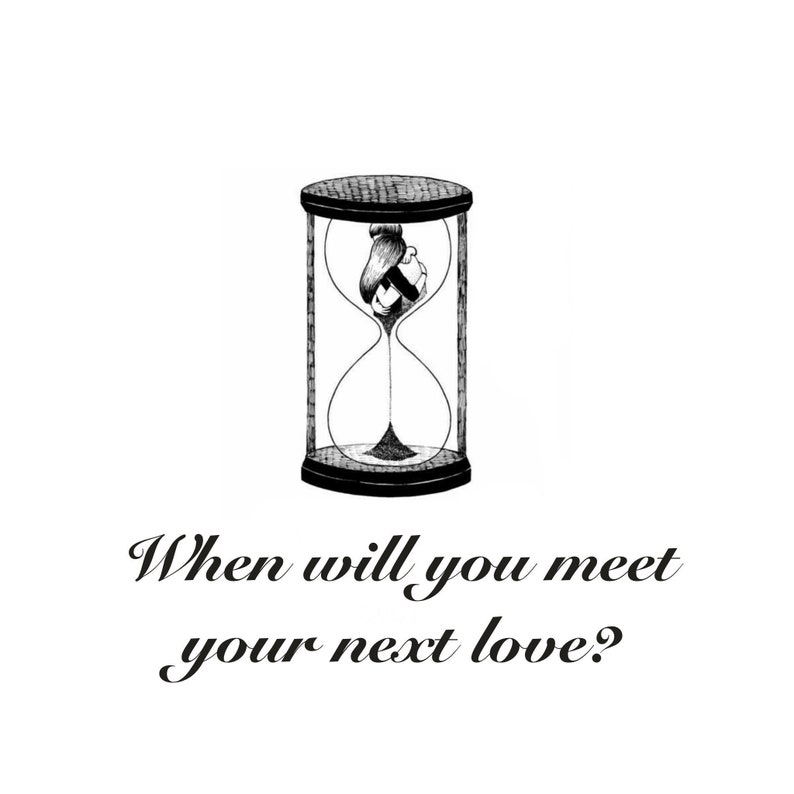 Love Reading when Will You Meet Your Next Love Etsy