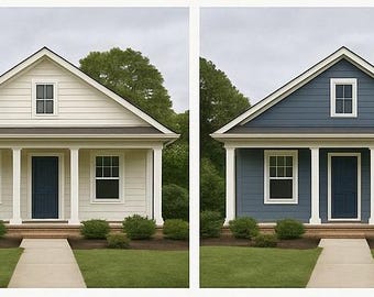 Exterior Paint Update- Virtual Shade Selection (2 mockups)