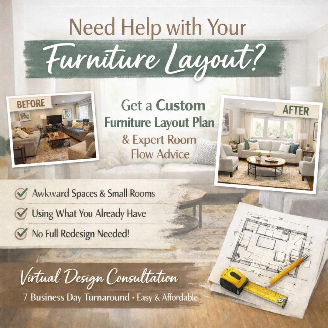 Interior Design Layout Configuration Service - Etsy