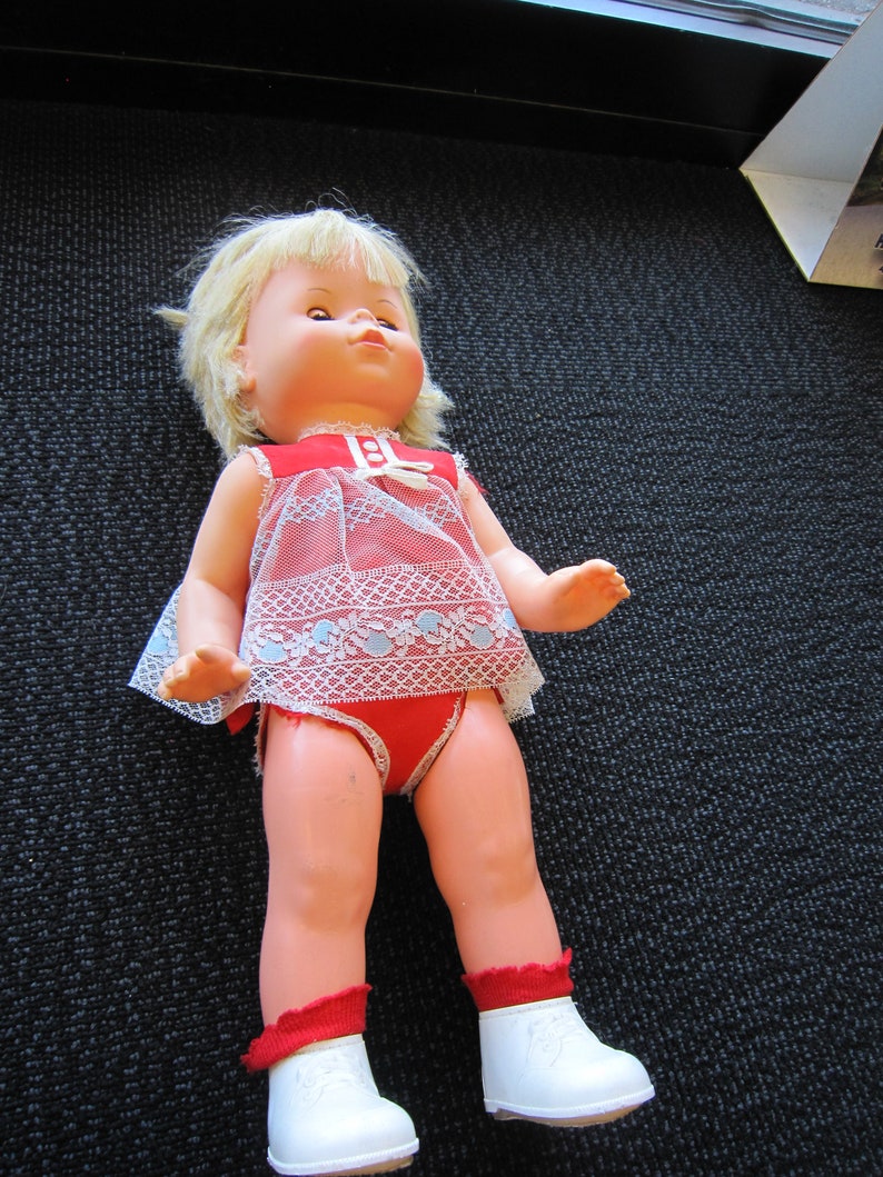 1964 Mattel 18 doll Baby First Step Etsy