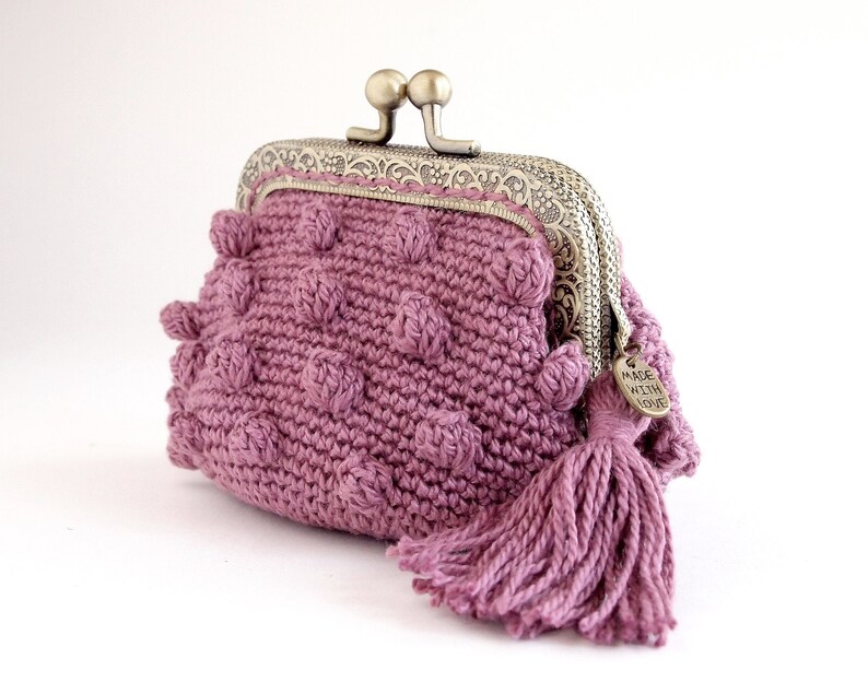 vintage crochet coin purse pattern
