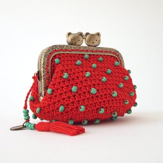 red purse