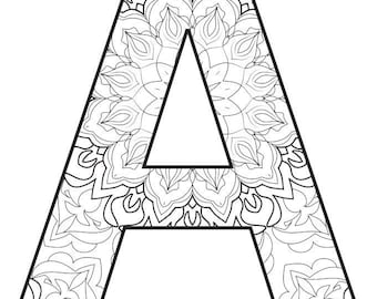 26 pages Printable Alphabet Coloring