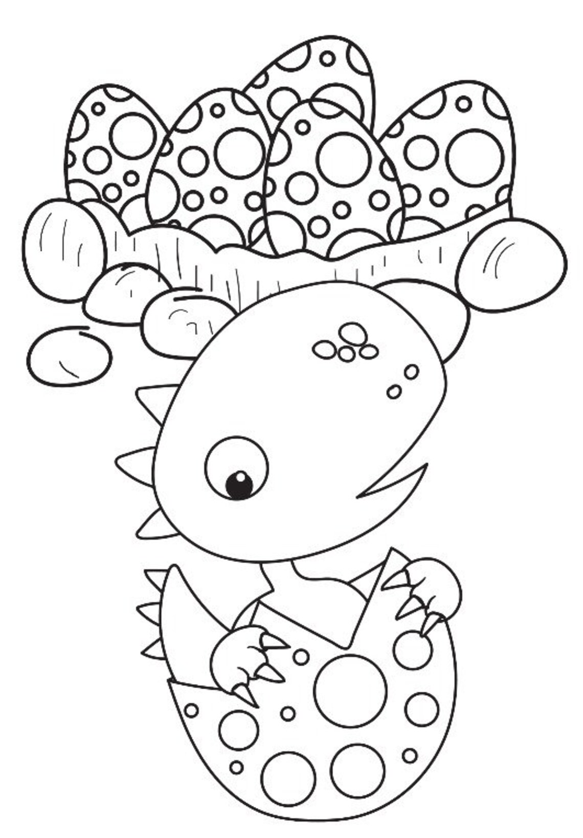 20 Dinosaur Themed Coloring Pages and Puzzles - Etsy