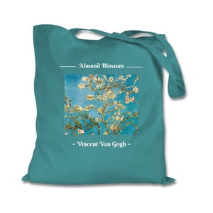 Sac fourre-tout en fleurs d&#39;amandier : oeuvre d&#39;art de Vincent Van Gogh,