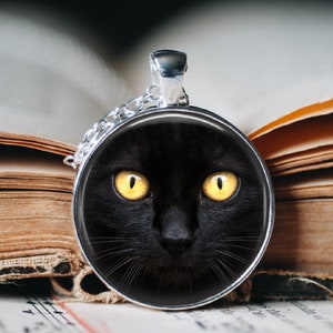 Etsy cat necklace sale