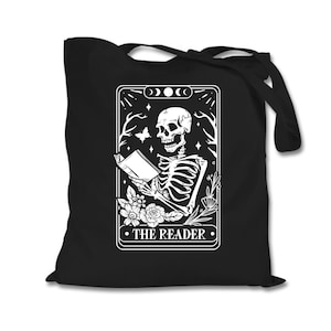 Leser Tarot Tote - Fun Tarot Tasche - Buch-Liebhaber Geschenk