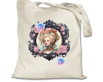 Marie Antoinette Tote Bag - Let them Eat Cake Tote bag - French History Tote - Marie Antoinette Gift - Pardon me Sir, I meant not to do it