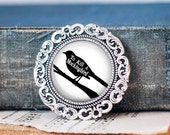 To Kill a Mockingbird Brooch - To Kill a Mockingbird Jewellery - Literary Jewellery - Literature Jewellery - Classic Novel Gift -