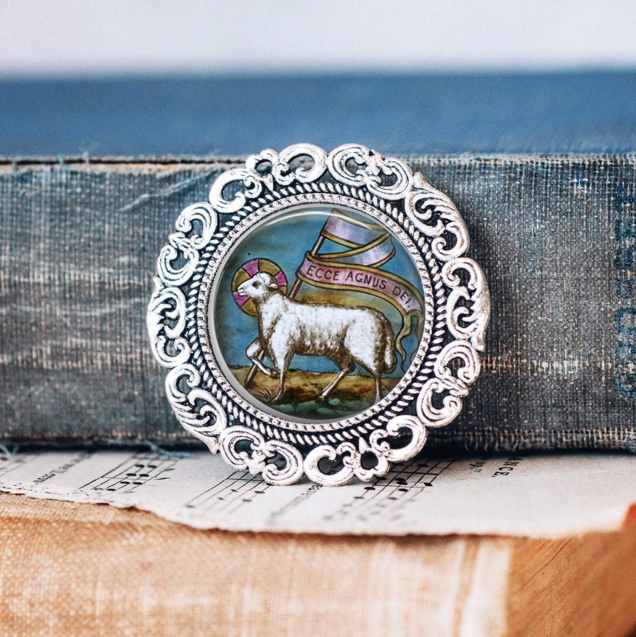 インディアンジュエリー ピン・ブローチ 故Eldon James氏 ホピ