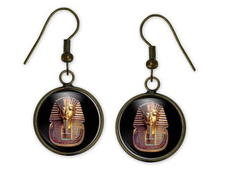 King Tutenkhamun Earrings - Ancient Egypt Earrings - Egyptian Gift