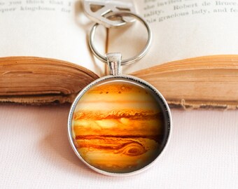 Sleutelhanger Jupiter: - astronomiecadeau
