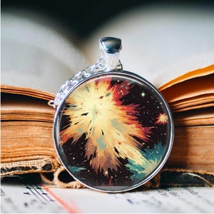 Exploding Star-hanger: Deep Space Celestial-sieraden