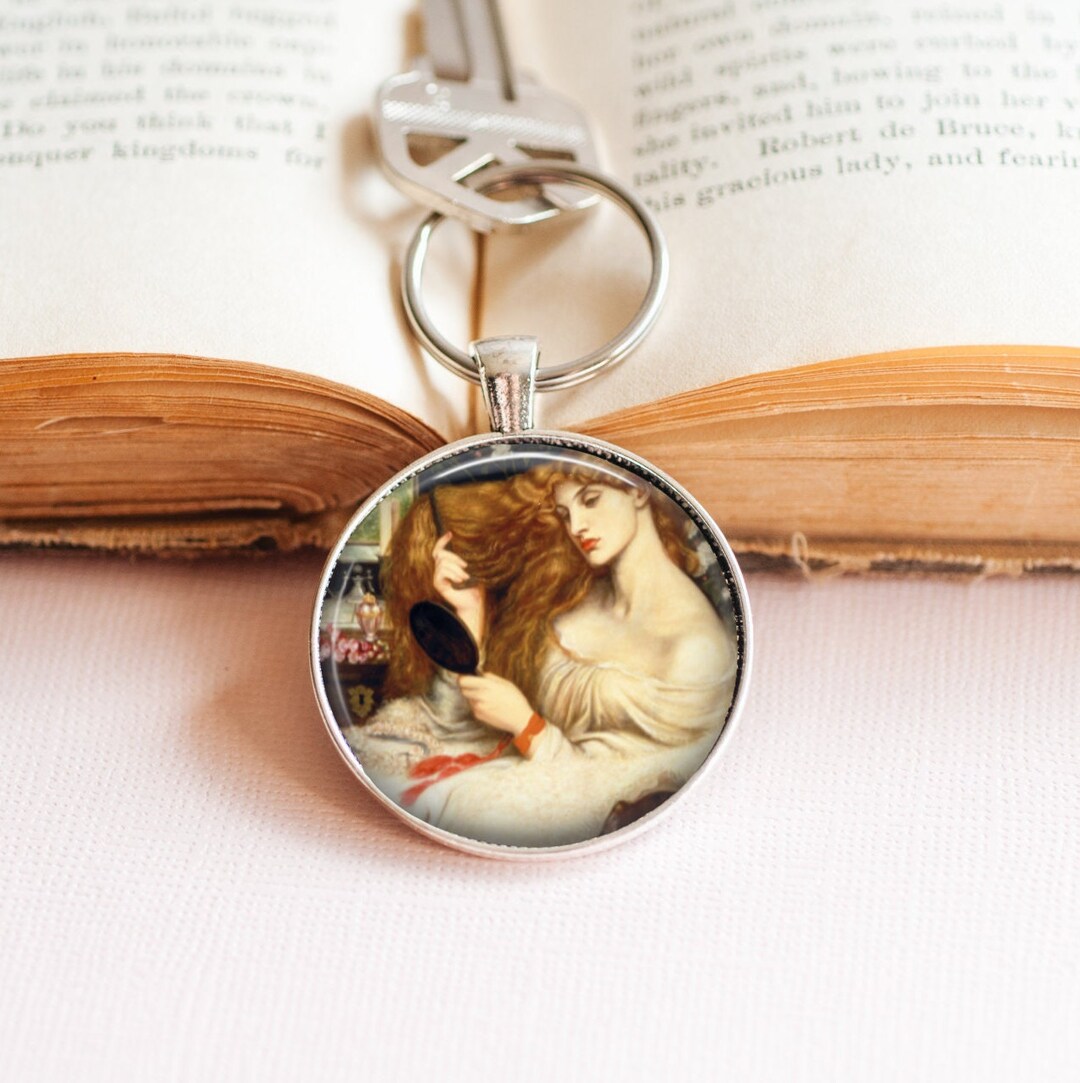 Lady Lilith Key Ring - Lady Lilith Gift - Art Key Ring - Dante Gabriel ...