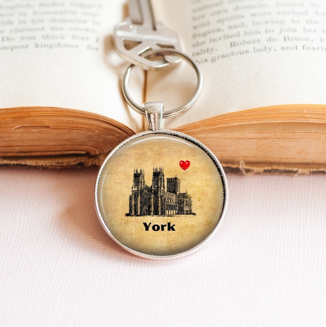 York Minster Key Ring - City of York Key Ring - York Key Ring ...
