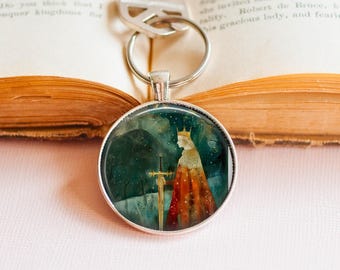 King Arthur Key Ring: Legendary King Gift - Round Table Knights