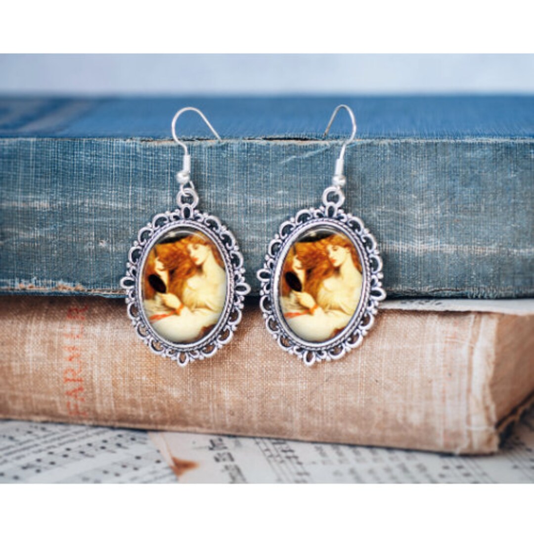 Lady Lilith Earrings Lilith Jewellery Pre-raphaelite Jewellery Art ...