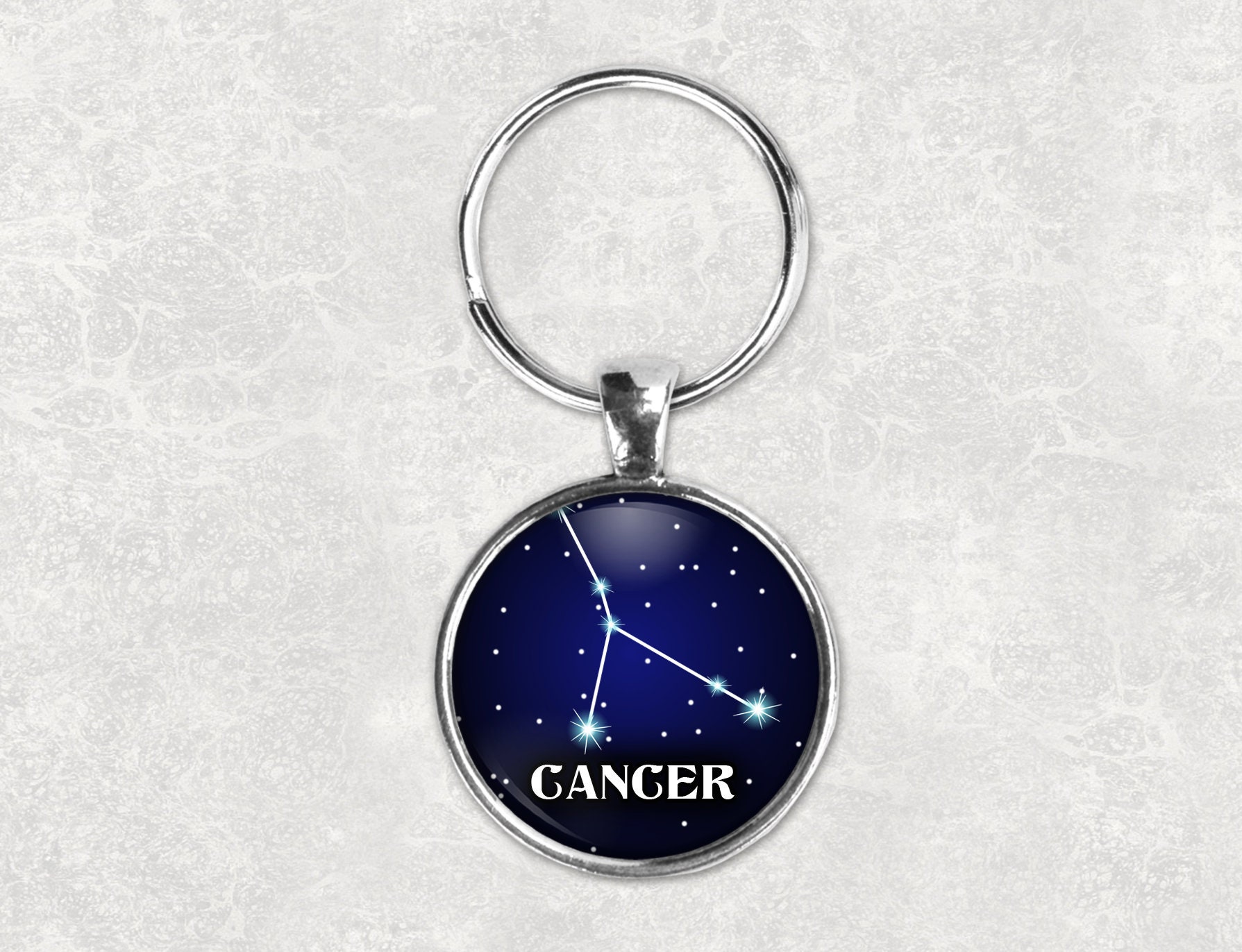 Cancer Star Constellation Key Ring: Astronomy Gift for Star Gazers - Etsy