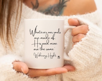 Wuthering Höhen Tasse: Emily Bronte Literarisches Zitat