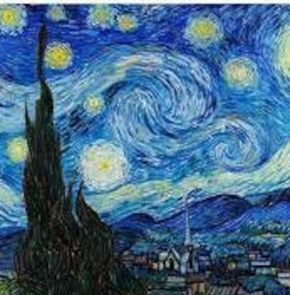 星月夜のペンダントネックレス：ヴァン・ゴッホのアートジュエリー