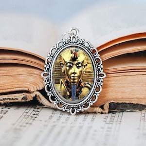 King Tutenkhamun Pendant Necklace - King Tutenkhamun Jewellery - King Tut Necklace - King Tut Jewellery - Pharaoh Necklace - Pharaoh Gift