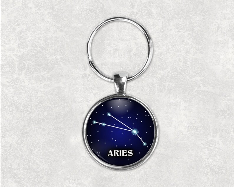 Aries Constellation Key Ring: Astrology & Astronomy Gift - Etsy