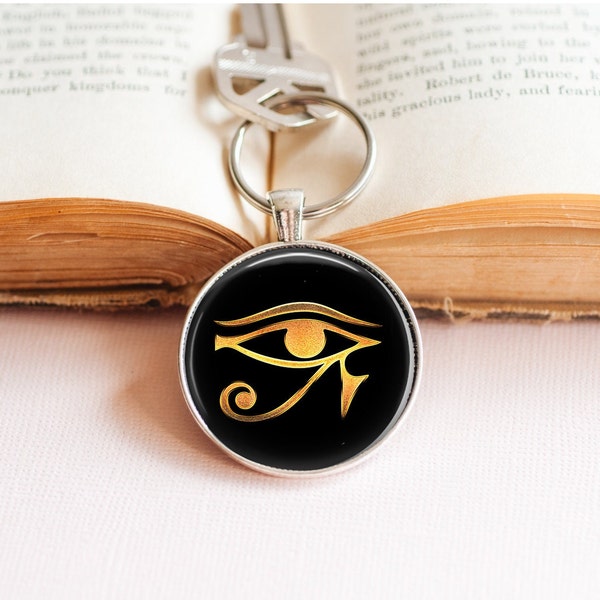Eye of Horus Key Ring: Ancient Egyptian Symbol Gift