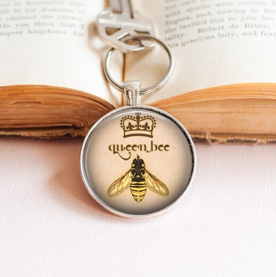女王蜂キーホルダー：ディーバギフト - Etsy 日本
