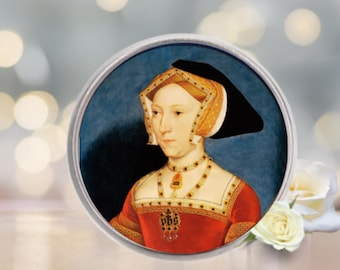 Jane Seymour Portrait Brooch: Tudor History Jewelry