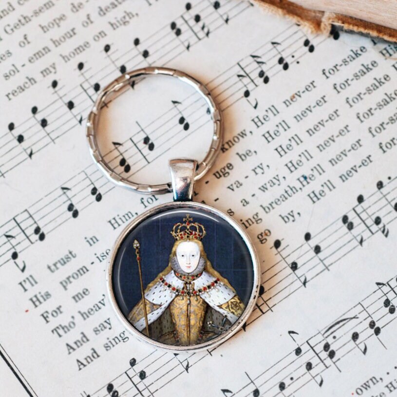 Queen Elizabeth 1st Key Ring: Tudor History Gift - Etsy